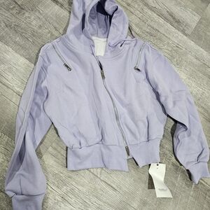 & Other Stories Light Purple Bomber Jacket